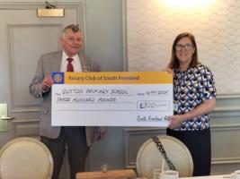 Rotary Grant for Guston School